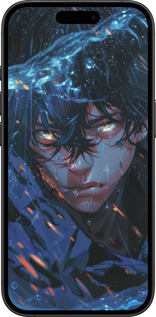 TPU чехол Satoru Gojou для Apple iPhone 16 Plus - 6128b-3714 изображение 