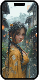 TPU чехол Anime-girl для Apple iPhone 16 Plus - 6133b-3714 изображение 