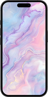 TPU чехол Нежный мрамор для Apple iPhone 16 Plus - 6310b-3714 изображение 