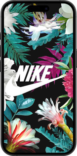 TPU чехол Nike для Apple iPhone 16 Plus - 6378b-3714 изображение 