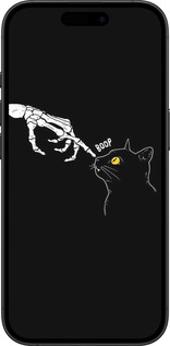 TPU чехол Кішка для Apple iPhone 16 Plus - 6505b-3714 изображение 
