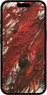 TPU чехол Абстрактная композиция в красных тонах для Apple iPhone 16 Plus - 6541b-3714 изображение 