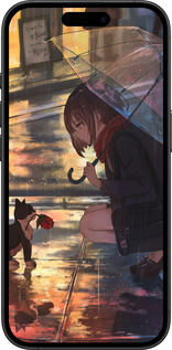 TPU чехол Anime для Apple iPhone 16 Plus - 6609b-3714 изображение 