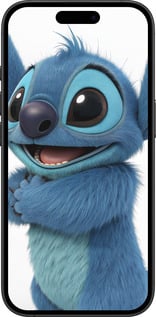 TPU чехол Стич 1 для Apple iPhone 16 Plus - 6686b-3714 изображение 