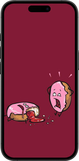 TPU чехол Печенье для Apple iPhone 16 Plus - 911b-3714 изображение 