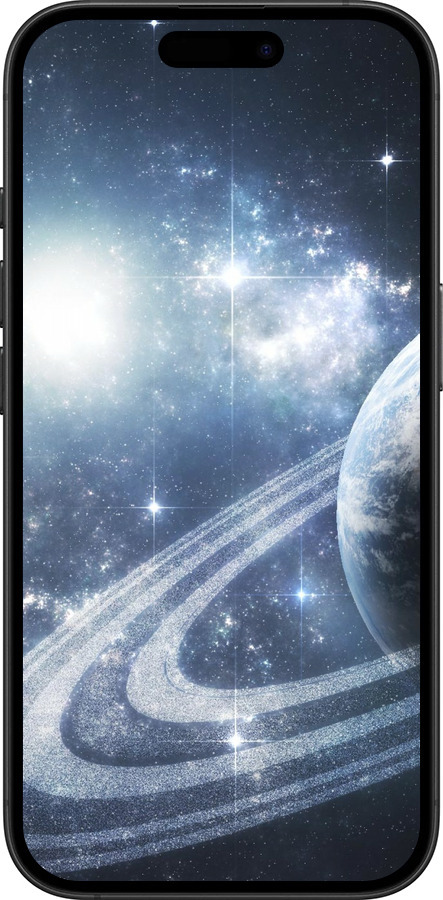 TPU чехол Кольца Сатурна для Apple iPhone 16 Plus - 173b-3714 изображение 