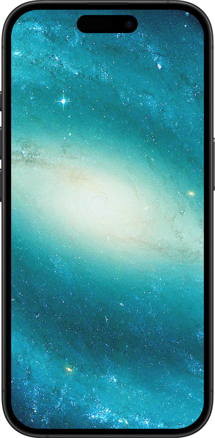 TPU чехол Голубая галактика для Apple iPhone 16 Plus - 177b-3714 изображение 