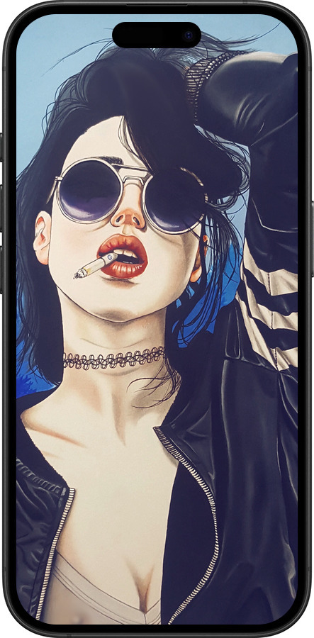 TPU чехол Дівчина на стилі для Apple iPhone 16 Plus - 4151b-3714 изображение 