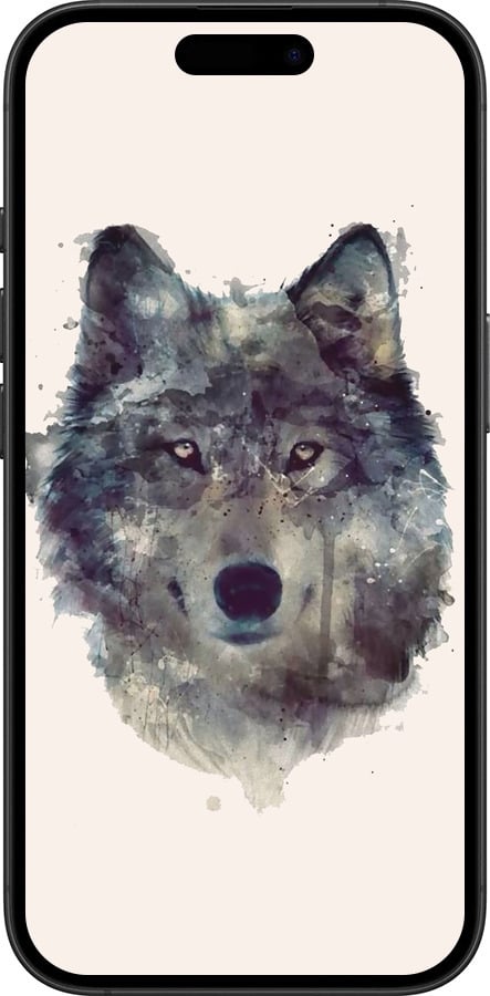TPU чехол Вовк-арт для Apple iPhone 16 Plus - 4163b-3714 изображение 