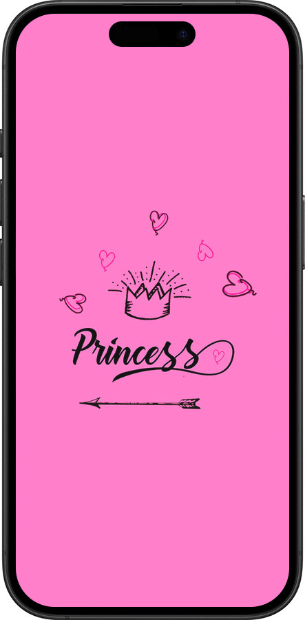 TPU чехол Princess для Apple iPhone 16 Plus - 4361b-3714 изображение 