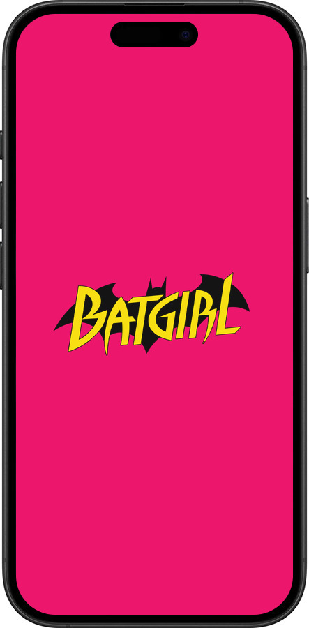 TPU чехол bat girl для Apple iPhone 16 Plus - 4533b-3714 изображение 