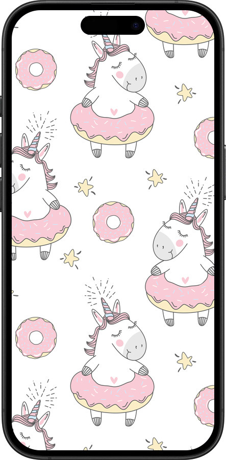 TPU чехол Єдиноріжки для Apple iPhone 16 Plus - 4659b-3714 изображение 