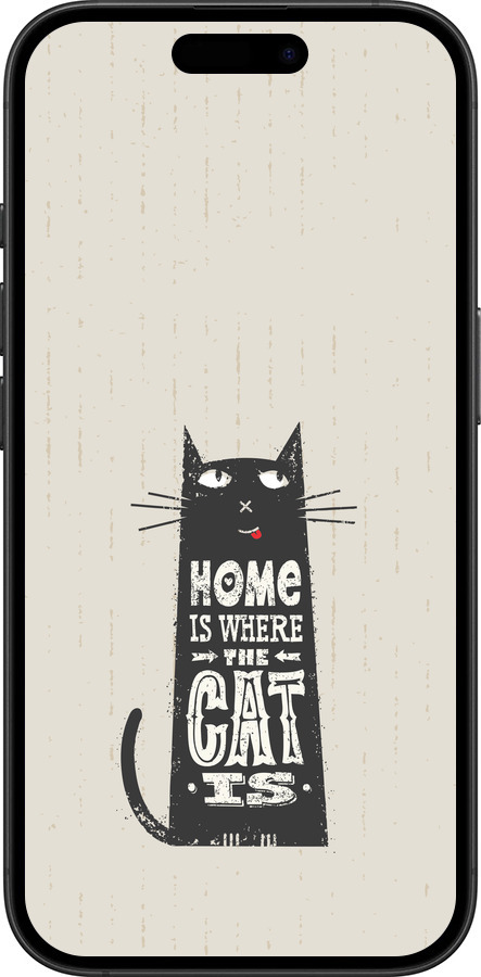 TPU чехол Кот для Apple iPhone 16 Plus - 4671b-3714 изображение 