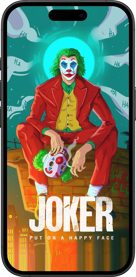 TPU чехол Джокер1 для Apple iPhone 16 Plus - 4675b-3714 изображение 