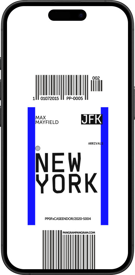 TPU чехол New York для Apple iPhone 16 Plus - 4861b-3714 изображение 