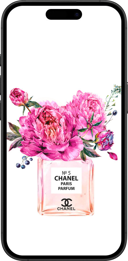 TPU чехол Chanel для Apple iPhone 16 Plus - 4906b-3714 изображение 