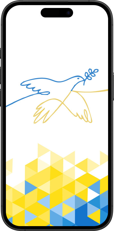 TPU чехол Птица мира для Apple iPhone 16 Plus - 5231b-3714 изображение 
