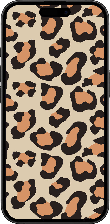 TPU чехол Пятна леопарда v2 для Apple iPhone 16 Plus - 5496b-3714 изображение 