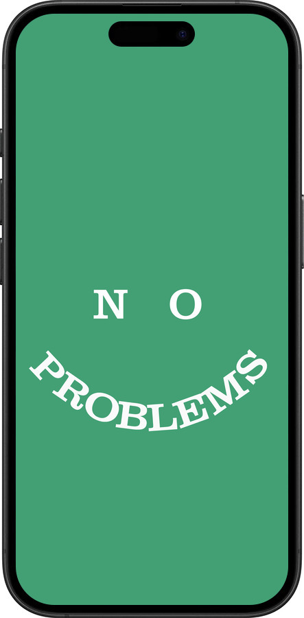 TPU чехол No Problems для Apple iPhone 16 Plus - 5573b-3714 изображение 
