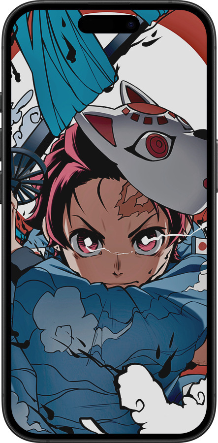 TPU чехол Танджиро Камадо для Apple iPhone 16 Plus - 5574b-3714 изображение 