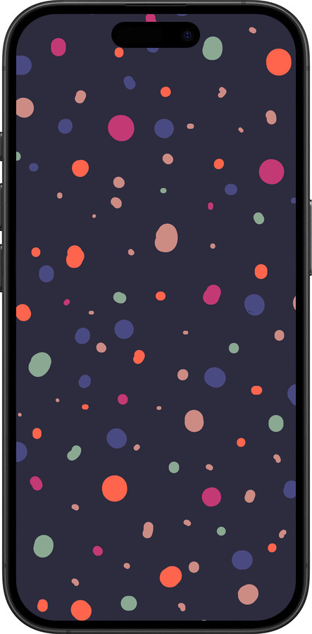 TPU чехол Горошек v2 для Apple iPhone 16 Plus - 5599b-3714 изображение 