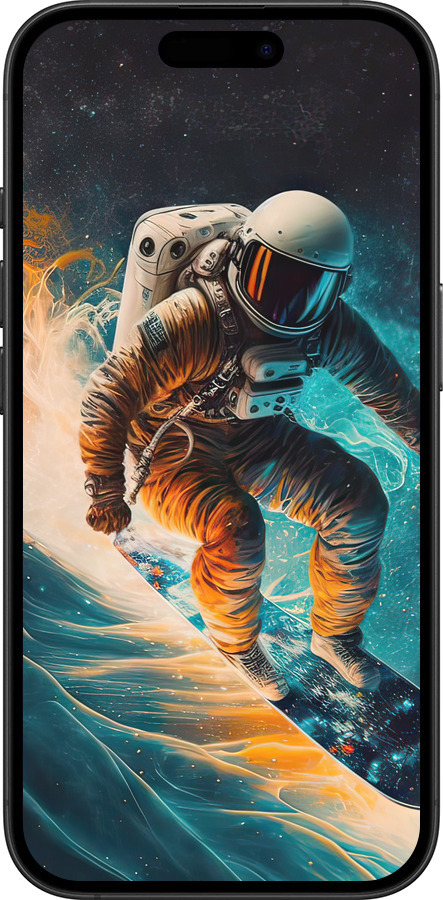 TPU чехол Сноубордист для Apple iPhone 16 Plus - 5604b-3714 изображение 