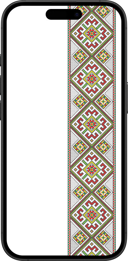 TPU чехол Вышиванка 8 для Apple iPhone 16 Plus - 574b-3714 изображение 