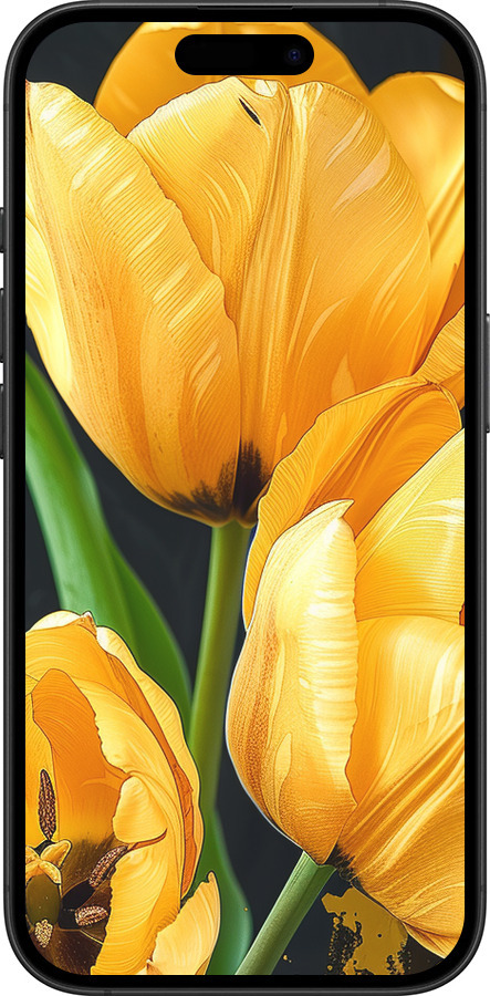 TPU чехол Желтые тюльпаны для Apple iPhone 16 Plus - 5991b-3714 изображение 