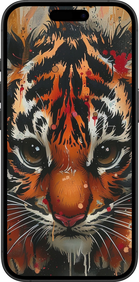 TPU чехол Mini tiger для Apple iPhone 16 Plus - 6052b-3714 изображение 