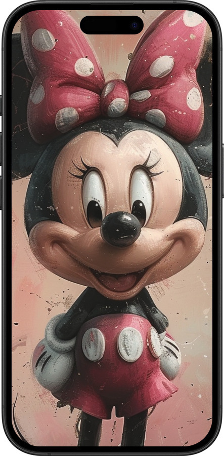 TPU чехол Minnie Mouse для Apple iPhone 16 Plus - 6054b-3714 изображение 