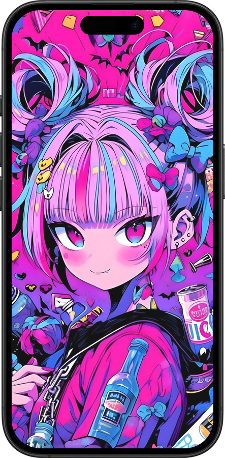 TPU чехол Аніме мілаха для Apple iPhone 16 Plus - 6314b-3714 изображение 