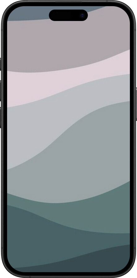 TPU чехол З фіолетовим та бірюзовим ретро-стилем та хвилями для Apple iPhone 16 Plus - 6533b-3714 изображение 
