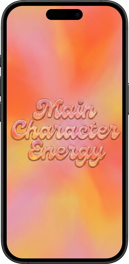 TPU чехол Aura Gradient Main Character Energy Aesthetic Y2K для Apple iPhone 16 Plus - 6783b-3714 изображение 