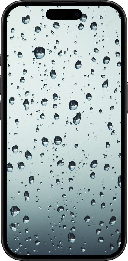 TPU чехол Стекло в каплях для Apple iPhone 16 Plus - 848b-3714 изображение 