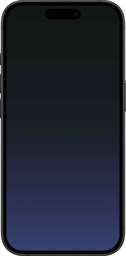 Силиконовый чехол Градиент в тёмно - синем стиле для Apple iPhone 16 Plus - 6542u-3714 изображение 