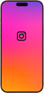 TPU чехол Instagram для Apple iPhone 16 Pro Max - 4273b-3706 изображение 