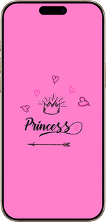 TPU чехол Princess для Apple iPhone 16 Pro Max - 4361b-3706 изображение 