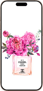 TPU чехол Chanel для Apple iPhone 16 Pro Max - 4906b-3706 изображение 