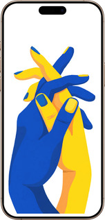 TPU чехол Stand With Ukraine для Apple iPhone 16 Pro Max - 5255b-3706 изображение 