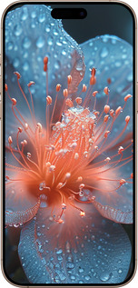 TPU чехол Роса на цветке для Apple iPhone 16 Pro Max - 6039b-3706 изображение 