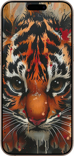 TPU чехол Mini tiger для Apple iPhone 16 Pro Max - 6052b-3706 изображение 