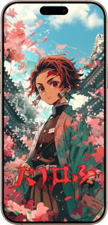 TPU чехол Tanjiro Kamado для Apple iPhone 16 Pro Max - 6132b-3706 изображение 