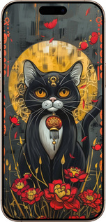 TPU чехол China Cat для Apple iPhone 16 Pro Max - 6134b-3706 изображение 