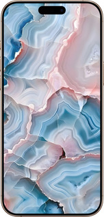 TPU чехол Мрамор для Apple iPhone 16 Pro Max - 6306b-3706 изображение 