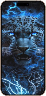 TPU чехол Ледяной леопард для Apple iPhone 16 Pro Max - 6460b-3706 изображение 