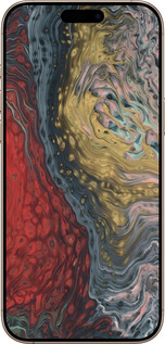 TPU чехол С изображением абстрактной живописи для Apple iPhone 16 Pro Max - 6530b-3706 изображение 