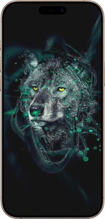 TPU чехол Wolf для Apple iPhone 16 Pro Max - 6610b-3706 изображение 