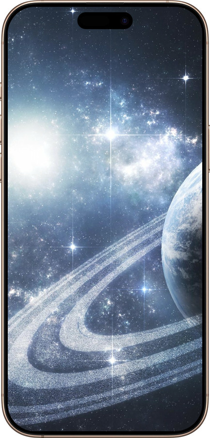 TPU чехол Кольца Сатурна для Apple iPhone 16 Pro Max - 173b-3706 изображение 