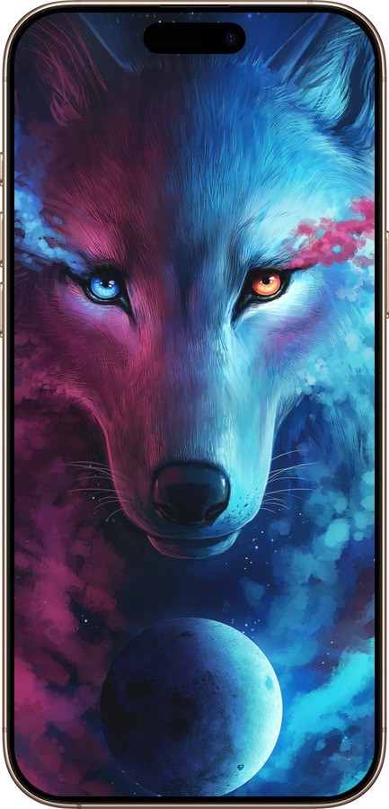 TPU чехол Арт-волк для Apple iPhone 16 Pro Max - 3999b-3706 изображение 