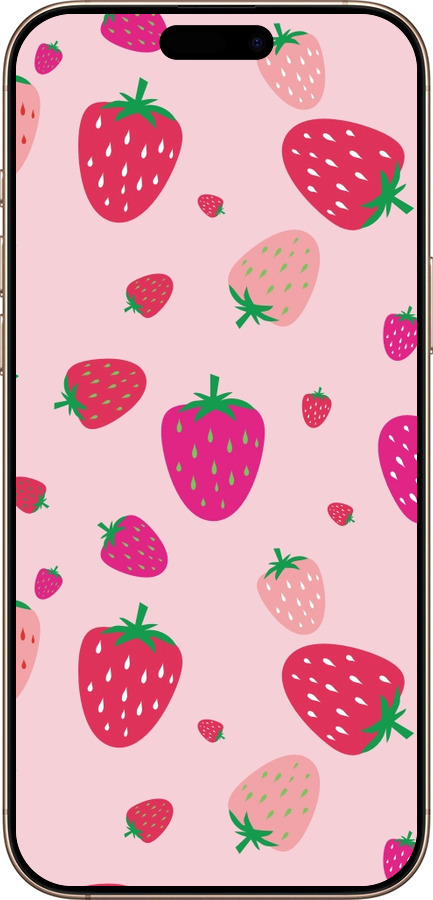 TPU чехол Полунички для Apple iPhone 16 Pro Max - 4332b-3706 изображение 